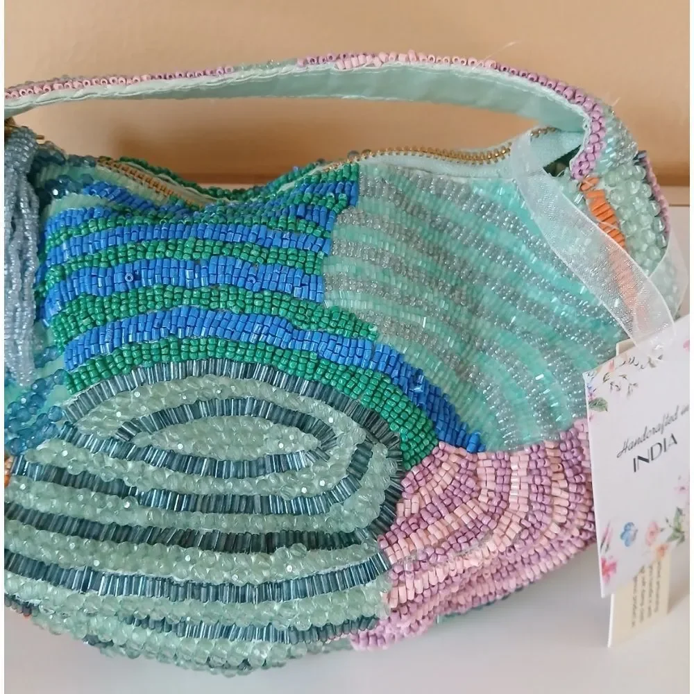 Viral Handcrafted Beaded Handbag